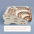 thumbnail image 4 of Organizador de pintura Almacenamiento de almacenamiento Botella de pintura Soporte de almacenamiento Dropper Bottle Drawer Organizer para Pigment Brush Art Supplies Accesorio Noticed HA012641-00, 4 of 7