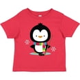 thumbnail image 3 of Inktastic Hockey Christmas Penguin Boys or Girls Toddler T-Shirt, 3 of 5