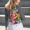 thumbnail image 6 of Sprunki 3Pcs/set Schoolbag Colorful Backpack Cartoon School Bookbag with Lunch Bag Gift, 6 of 6