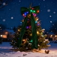 thumbnail image 3 of Oliegs Blanket Elegant Bow For Holiday Party Festive Ribbon Wreath Wrapping, 3 of 4