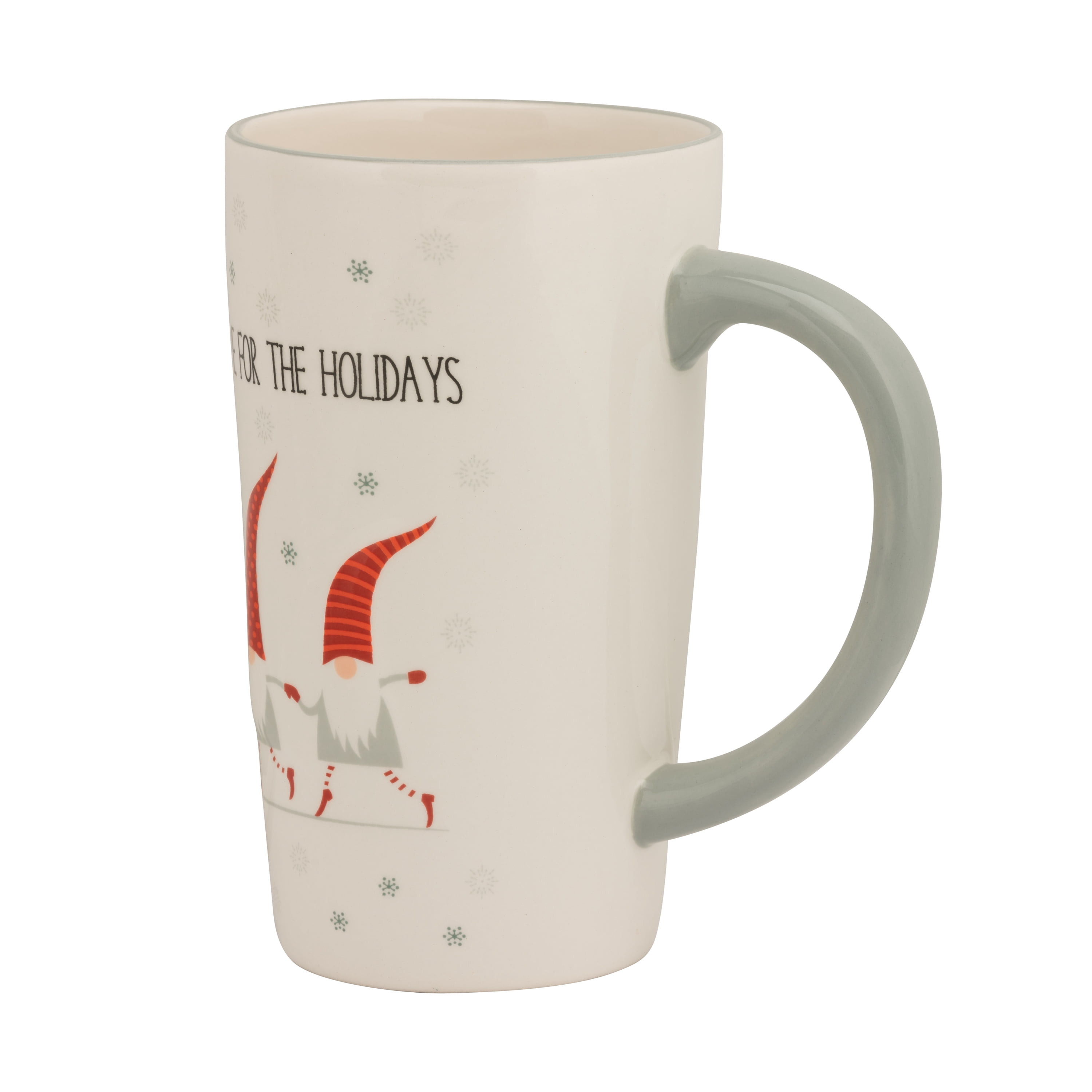 10 Strawberry Street Nordic Gnome 20 Oz Latte Mug Set of 2
