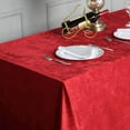 thumbnail image 2 of Efavormart Premium Velvet Wine 90" x 132" Rectangle Tablecloth For Wedding Party Events, 2 of 2