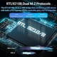 thumbnail image 4 of Caja de disco duro externo M.2 NVMe/SATA con pantalla OLED para tabletas, 4 of 9