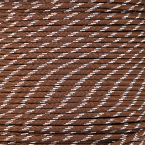 Paracord Planet 10', 25', 50', 100' Hanks & 250', 1000' Spools of Parachute 550 Cord Type III 7 Strand Paracord in Over 50 Neutral Color Dominant Color Patterns