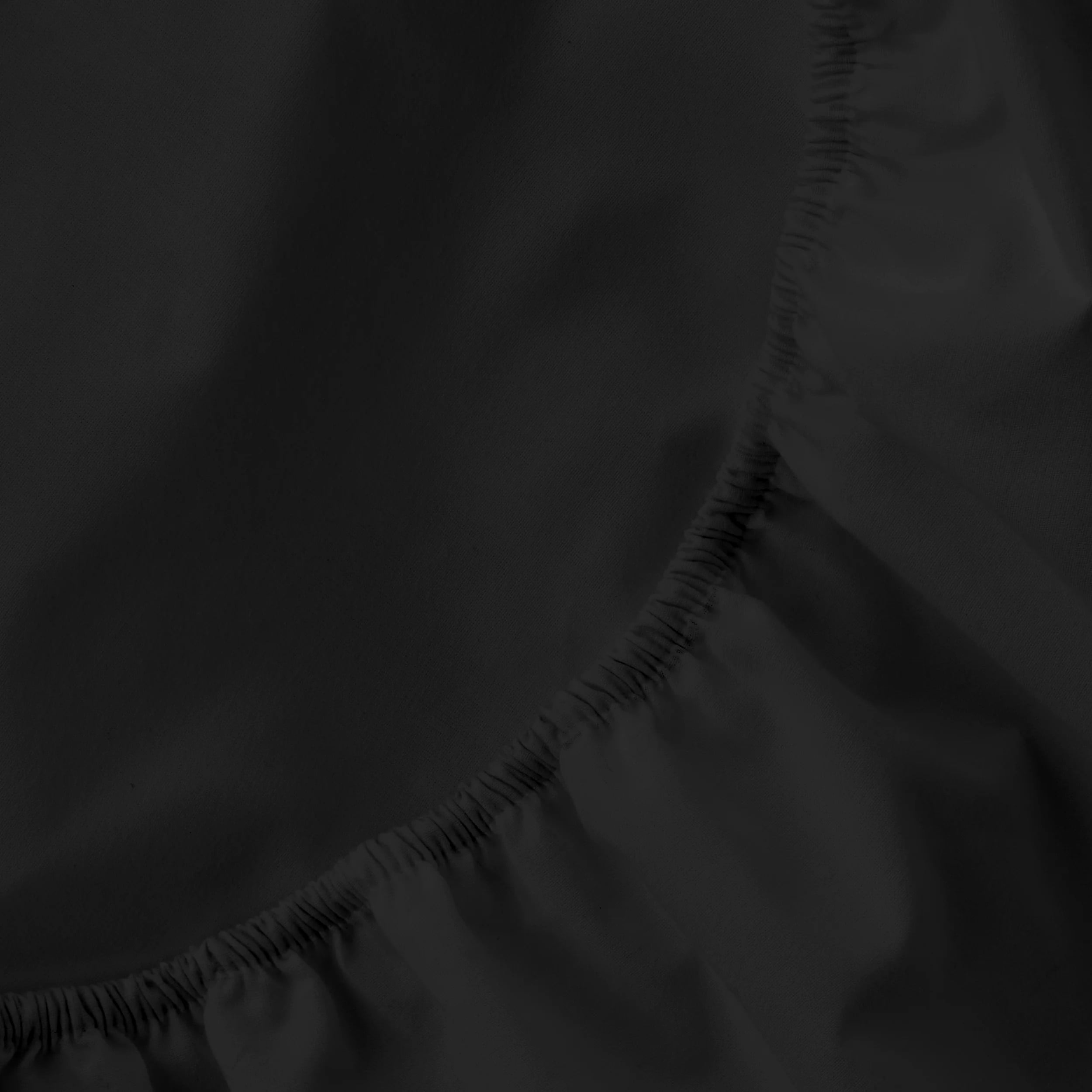 Mainstays 4-Piece 300 Thread Count Black- CVC Cotton Blend Bed Sheet Set, Queen (Adult), Queen Sheet Set