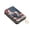 Red White and Blue Rooster, variant on PU Leather Zipper Card Case Credit Card Holder Small Wallets Seahorse and Coral