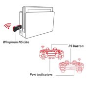 Brook Wingman NS Lite Controller Converter for Nintendo Switch – Supports Xbox Series X/S/One/360, PS5/PS4/PS3, Xbox Elite 1/2, Switch Pro