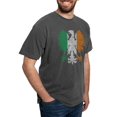 thumbnail image 4 of CafePress - Irish Flag Polish Eagle T Shirt - Mens Comfort Colors Shirt, 4 of 5