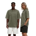 thumbnail image 5 of Sundazz Oversized T Shirts for Women Cotton Vintage Acid Wash Tees Baggy Shirts Trendy Casual Tops, 5 of 9