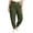 Army Green, variant on Rrxhxhs Harem Pants for Women Plus Size Solid Color High Waist Double Button Loose Casual Joggers with Pockets