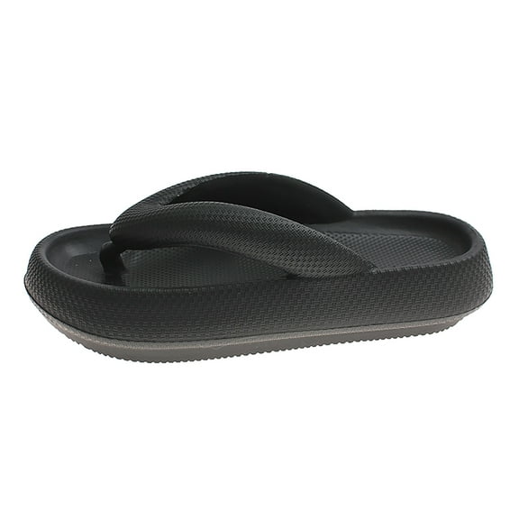 Anuirheih Women's Flip Flops Non-Slip Comfortable Slip on Dress Summer Sandals Beach Shoes Women(