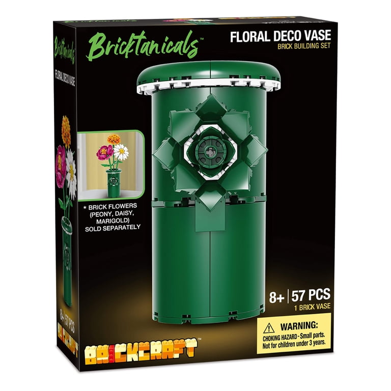 Brickcraft Bricktanicals Floral Deco Vase Building Kit photo 7