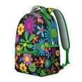 thumbnail image 2 of "Sunflower & Wildflower Backpack - Water-Resistant School Backpack for Women, College Backpack with Spacious Pockets, Floral Print Laptop Backpack for Work", 2 of 6