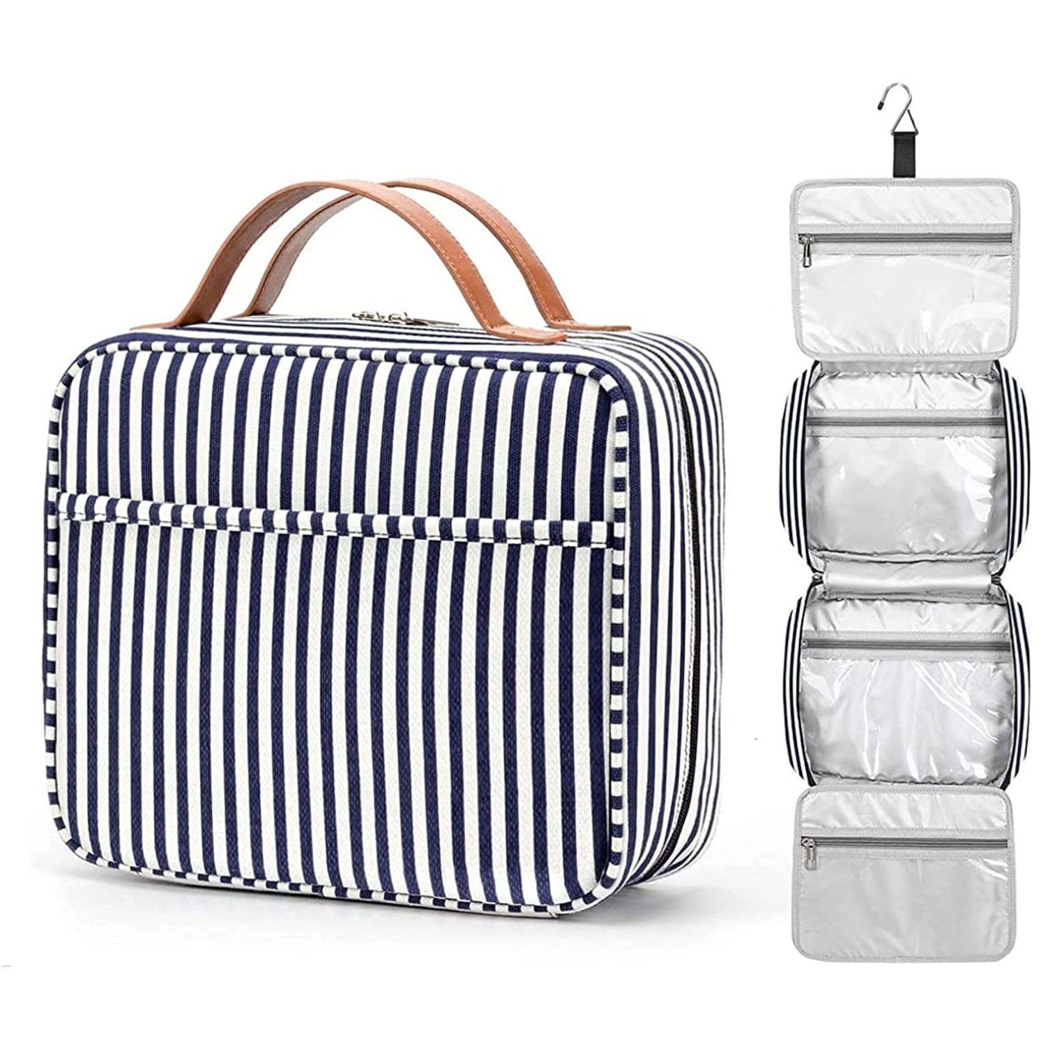 Hanging Toiletry Bag Travel Bag for Woman, Large Capacity Makeup Cosmetic Organizer bag for