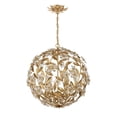 thumbnail image 5 of MSL-316-GA Crystorama Lighting Marselle - 6 Light Pendant-23 Inch Tall and 22 Inch Wide-Antique Gold Finish, 5 of 8