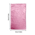 thumbnail image 3 of Guoxxzi Home Essentials for New Home, Flannel Bath Towel Blanket Fleece Blanket Farai Fleece Blanket Plain Flannel Blanket Yoga Blanket Fleece Blanket, 3 of 3