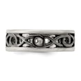 thumbnail image 4 of Sterling Silver X&O Design Ring, 4 of 5