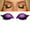 Purple, variant on Hotpom Lazy Eye Shadow Eyelash Patch, 3-in-1 Self-Adhesive Reusable Fast Eye Makeup Stickers with False Lashes, 2025 New for Quick Daily or Party Makeup, Purple