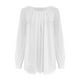 thumbnail image 5 of ICHUANYI Liquidación Blusa de manga larga con cuello redondo para mujer ICHUANYI WER202308256040, 5 of 5