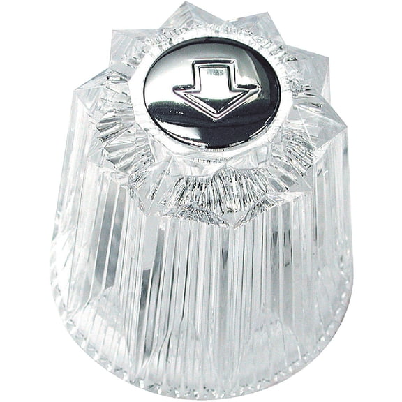 Danco 88446 Large Windsor Style Diverter Handle for Price Pfister, Clear Acrylic