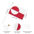 thumbnail image 4 of 10 Pack Hand Cranked Mini Flags 14x21cm, Polyester Desk Top Decorations for Sports Events Parties Parades, Small Hand Held Flags with Country Designs for Kids Classroom I, 4 of 9