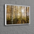 thumbnail image 1 of Personalized Birch Forest Artwork as Landscape Poster and 3D Canvas for Holiday Decor or Baby Gift, 1 of 1