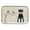 Multicolor, variant on Caroline's Treasures Christmas Presents between Friends Standard Schnauzer Black Dish Drying Mat