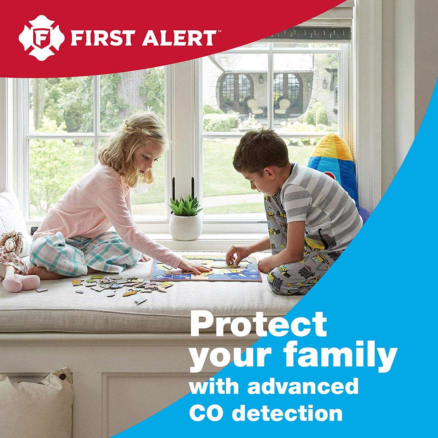 First Alert CO410 Battery-Powered Carbon Monoxide Alarm with Digital Display - image 2 of 7