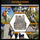 thumbnail image 5 of Camiseta interior de entrenamiento al aire libre Chaleco protector corporal impermeable (ACU Digital) Likrtyny Para estrenar, 5 of 9