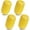 2.76" x 4.33"-4pcs, variant on OROOTL Rope Floats Marine Buoy Floats,6pcs Crab Trap Floats Buoy Fishing Marker Buoys Oval Water Floats Ski Rope Floats for Boats Pool Kayak Crabbing Trail Dock,Yellow