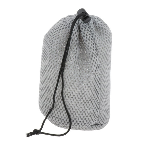 Bolsa con cordón de malla portátil, bolsa de almacenamiento, bolsa de transporte, bolsa para macetas, portabotellas, organizador de botellas Cola Bolsas de almacenamiento de malla