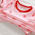 thumbnail image 5 of Toddler Boys Pajamas Cotton Summer Pjs for Boy Jammies Short Sleeves Cute Cartoon Sleepwear Short Sets,5-6 Years,Z1-Hot Pink, 5 of 5