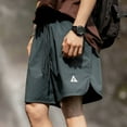 thumbnail image 4 of Caqnni Mens Hiking Casual Shorts Fishing Travel Casual Shorts Multi Pockets (Z03-Grey,L), 4 of 6