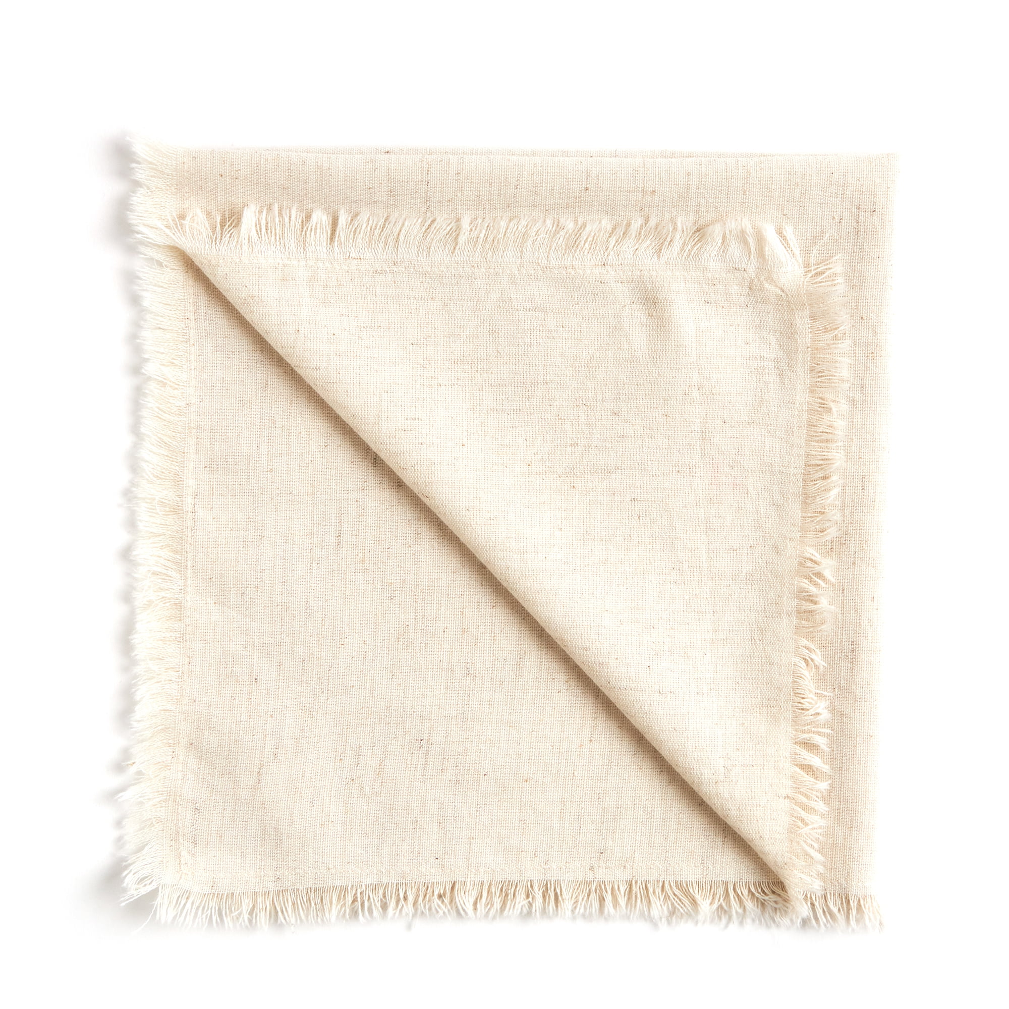 ACCENTHOME Natural Cotton Linen Napkins
