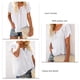 thumbnail image 5 of Camisa de mujer con escote en V, camisa de mujer con encaje en V transpirable, camisa de crochet de color puro, camisa de mujer de mayor durabilidad, 5 of 6