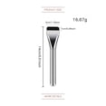 thumbnail image 5 of Thin Makeup Brush Professional Synthetic Bristles Liquid Face Blender, 5 of 12