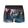 thumbnail image 3 of Calzoncillos tipo bóxer elásticos de seda de leche transpirables de Assassin-Creed-Arno-Dorian para hombre, calzoncillos tipo bóxer 3D, 3 of 5
