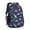 DarkBlue Dinosaurs With, variant on DarkBlue Dinosaurs with Shapes Pattern Cute School Backpack Bag with Padded Back and Adjustable Shoulder Straps 16.9 X 12.6 X 5.9 Inches
