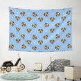 thumbnail image 6 of Xecao Terrier Print Tapestry, Wall Hanging Room Funny Decor, Backdrop Room Decor for Bedroom Living Room dormitory, 6 of 8