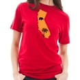 thumbnail image 3 of Oversized Vintage California Bear Graphic Design Short Sleeve Cotton Jersey T-Shirt - Red XL, 3 of 4