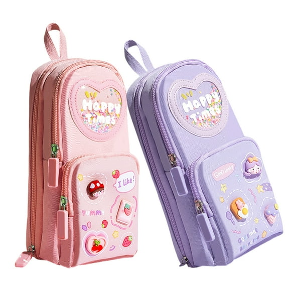 High Capacity Pencil Case Large Pen Pouches Pencil Holder Box Marker Pen Case