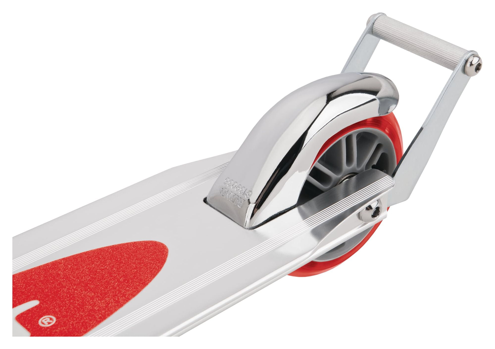 Razor A2 Kick Scooter – Red, Wheelie Bar, Foldable, Lightweight, for Child Ages 5+