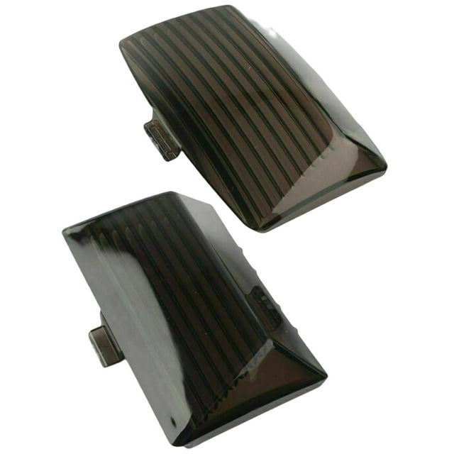 Colaxi 2 Pièces type Lumière Couvre-Lentilles Protège-Boue Convient pour le Remplacement, Brun Clair