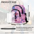 thumbnail image 6 of TSOVTHRID Small Crossbody Bags for Women Cell Phone Purse Shoulder Bag Small Crossbody Travel Purse Wallet with Adjustable Strap, Dachshund Dog Cherry Blossom Print, 6 of 7