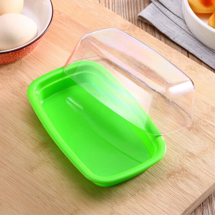 Container Case Sliced Cheese Containers for Fridge Plastic Storage Containers with Lids Butter