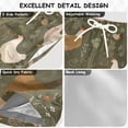 thumbnail image 4 of Kids' Beach Pants Comfortable Swim Trunks Chickens with Wildflowers and Grasses Shorts for Pool Vacation and Lounge Wear Small, 4 of 8