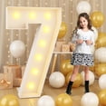 thumbnail image 1 of Decoración de escena digital KT Board 2025 | Marco de carta de cumpleaños luminoso a presión | Puntal de graduación iluminado | Tablero de fondo de fiesta | Pantalla colorida duradera | Fácil de, 1 of 2