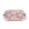 thumbnail image 2 of Ventilador de escritorio Yuarrent enfriador de aire portátil ajustable 3 modos Rosado, 2 of 6