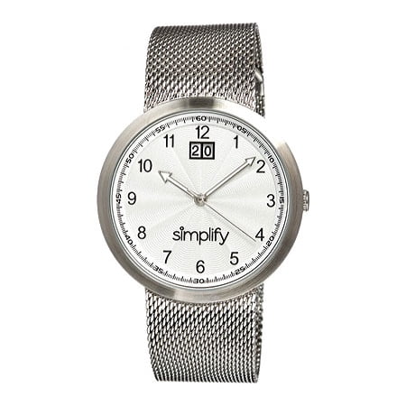Simplify 1901 The 1900 Mens Watch, Silver