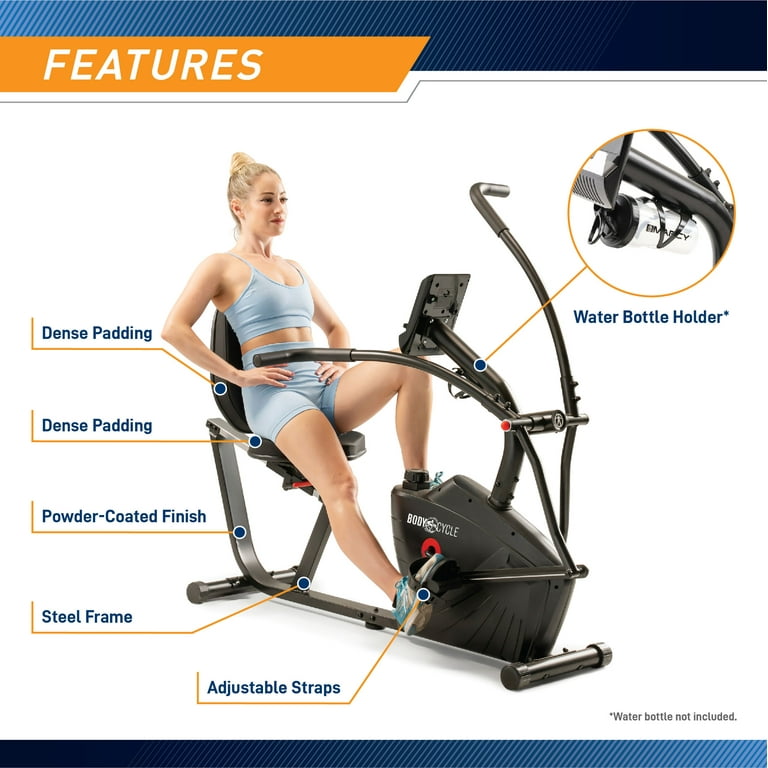 Marcy recumbent cheap exercise bike walmart